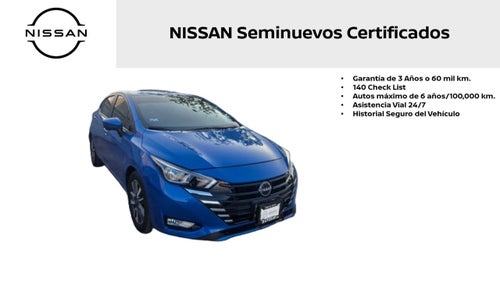 2024 Nissan Versa ADVANCE L4 1.6L 118 CP 4 PUERTAS AUT BA AA