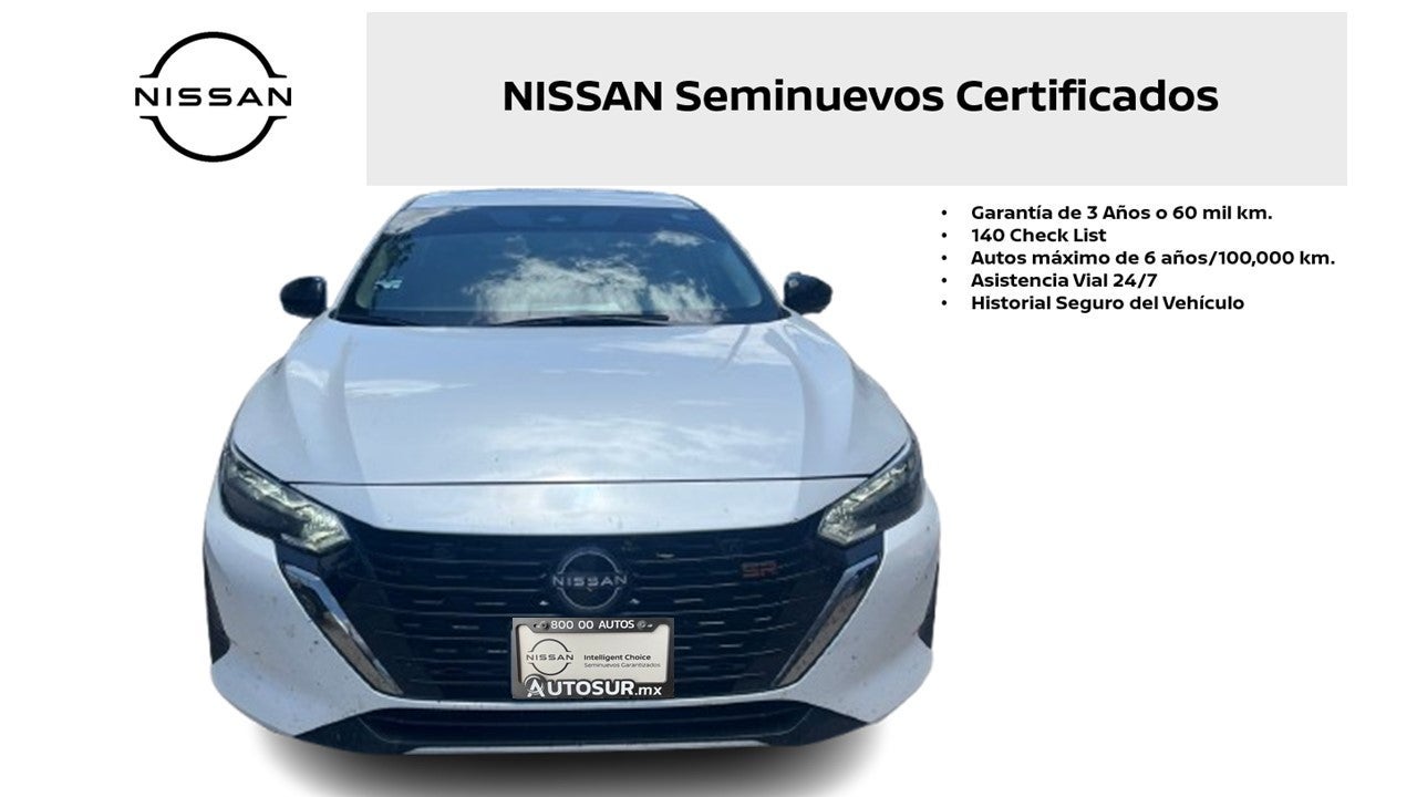2024 Nissan Sentra SR PLATINUM CVT L4 2.0L 145 CP 4 PUERTAS AUT BA AA
